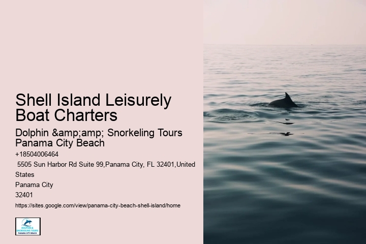 Shell Island Leisurely Boat Charters