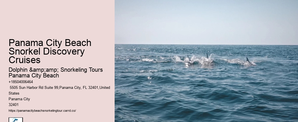 Panama City Beach Snorkel Discovery Cruises